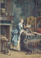 Blumen arrangieren